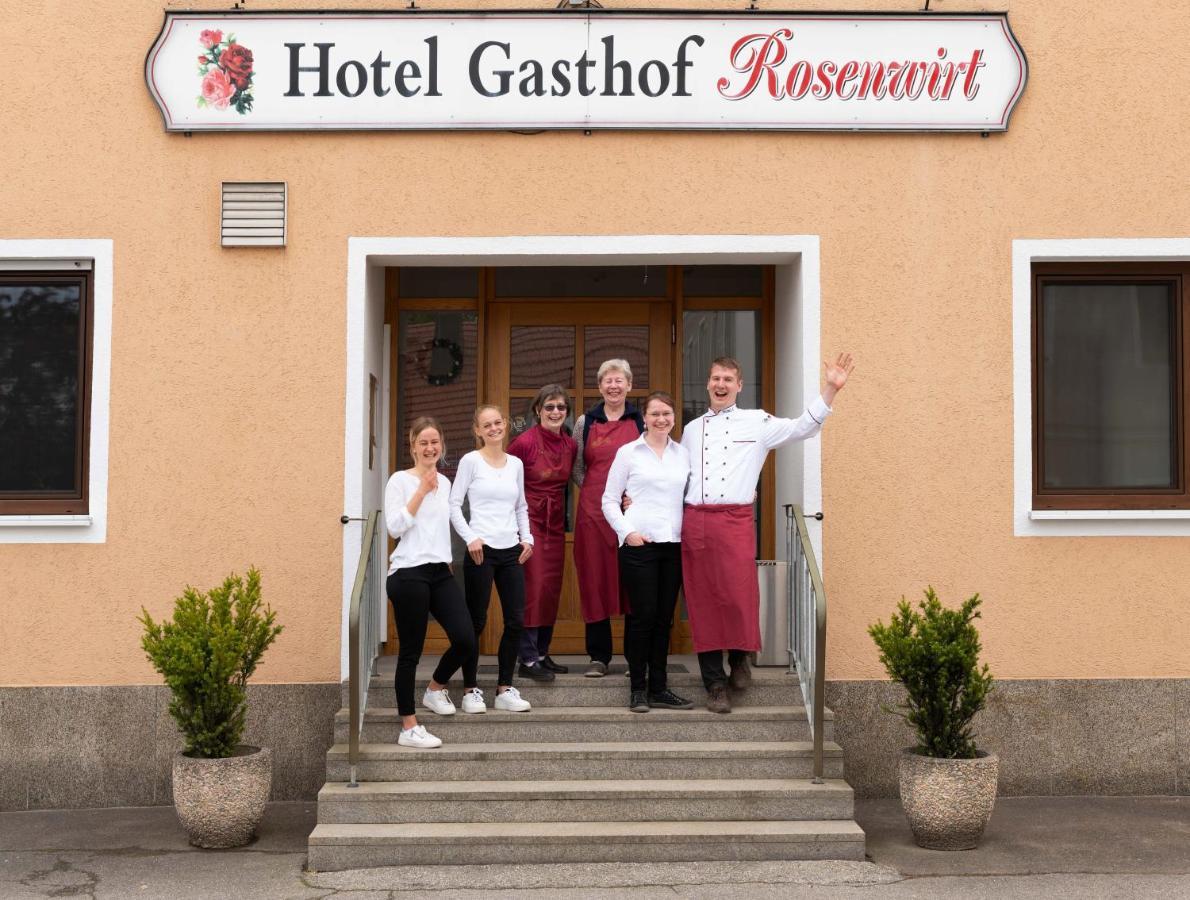 Hotel Gasthof Rosenwirt Au in der Hallertau Exteriör bild