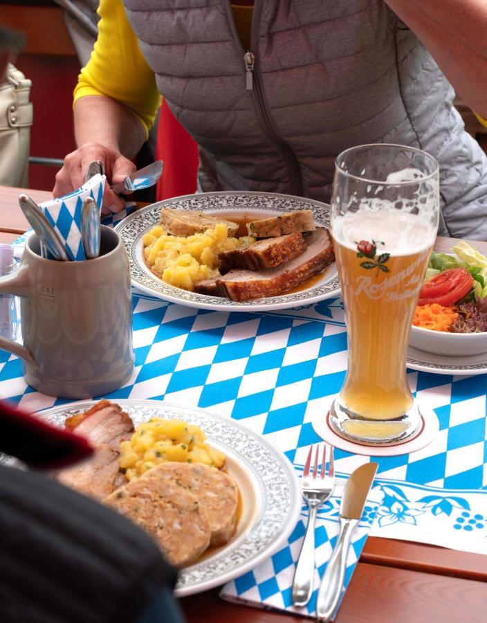 Hotel Gasthof Rosenwirt Au in der Hallertau Exteriör bild