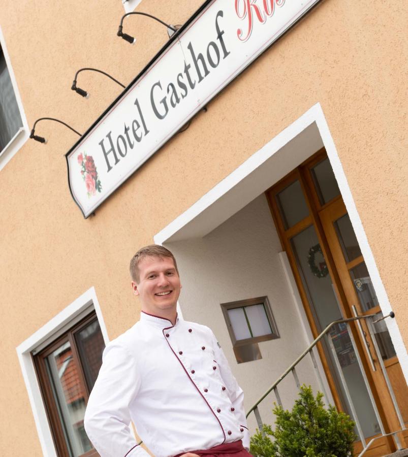 Hotel Gasthof Rosenwirt Au in der Hallertau Exteriör bild