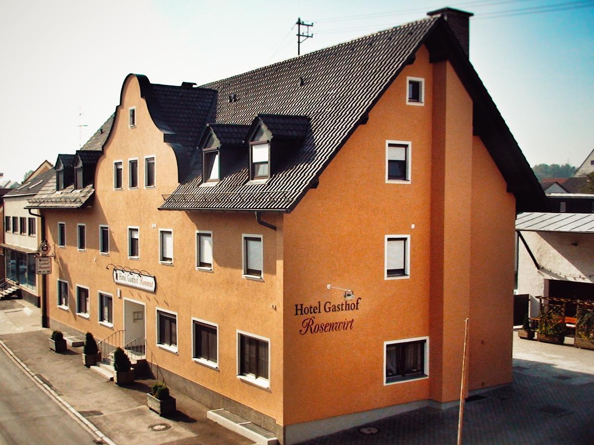 Hotel Gasthof Rosenwirt Au in der Hallertau Exteriör bild