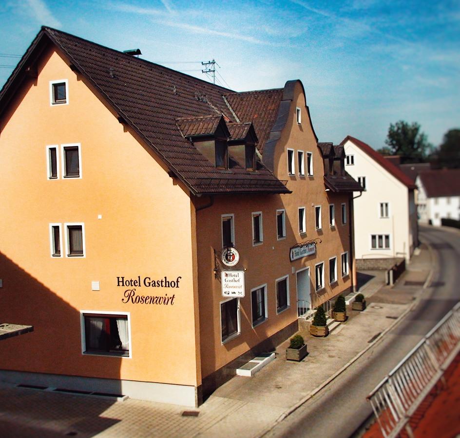 Hotel Gasthof Rosenwirt Au in der Hallertau Exteriör bild